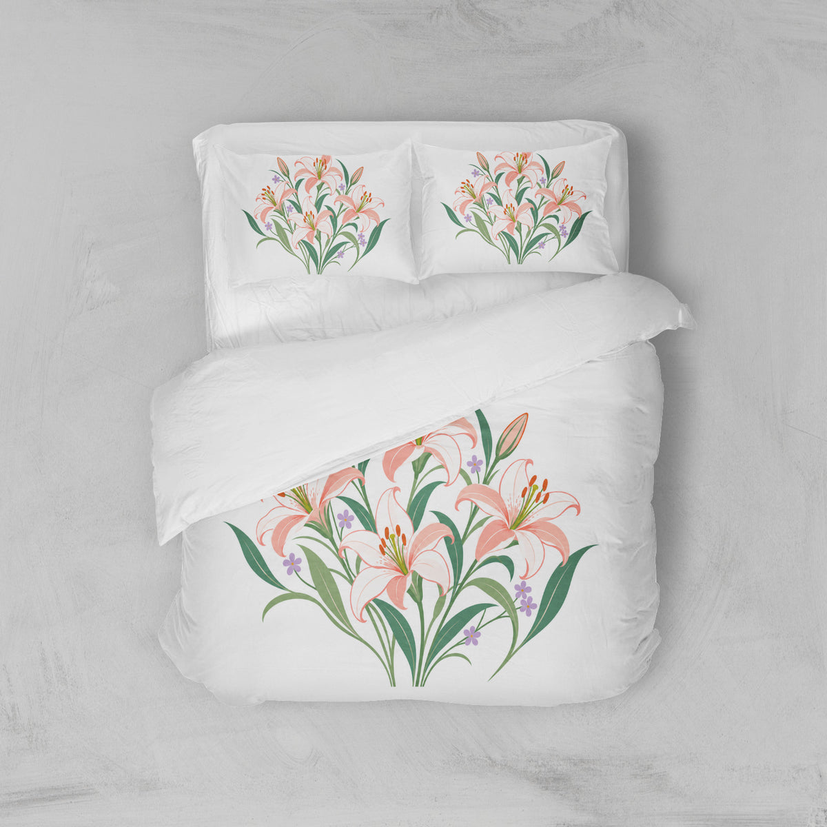 Housse de couette fleur de Lys