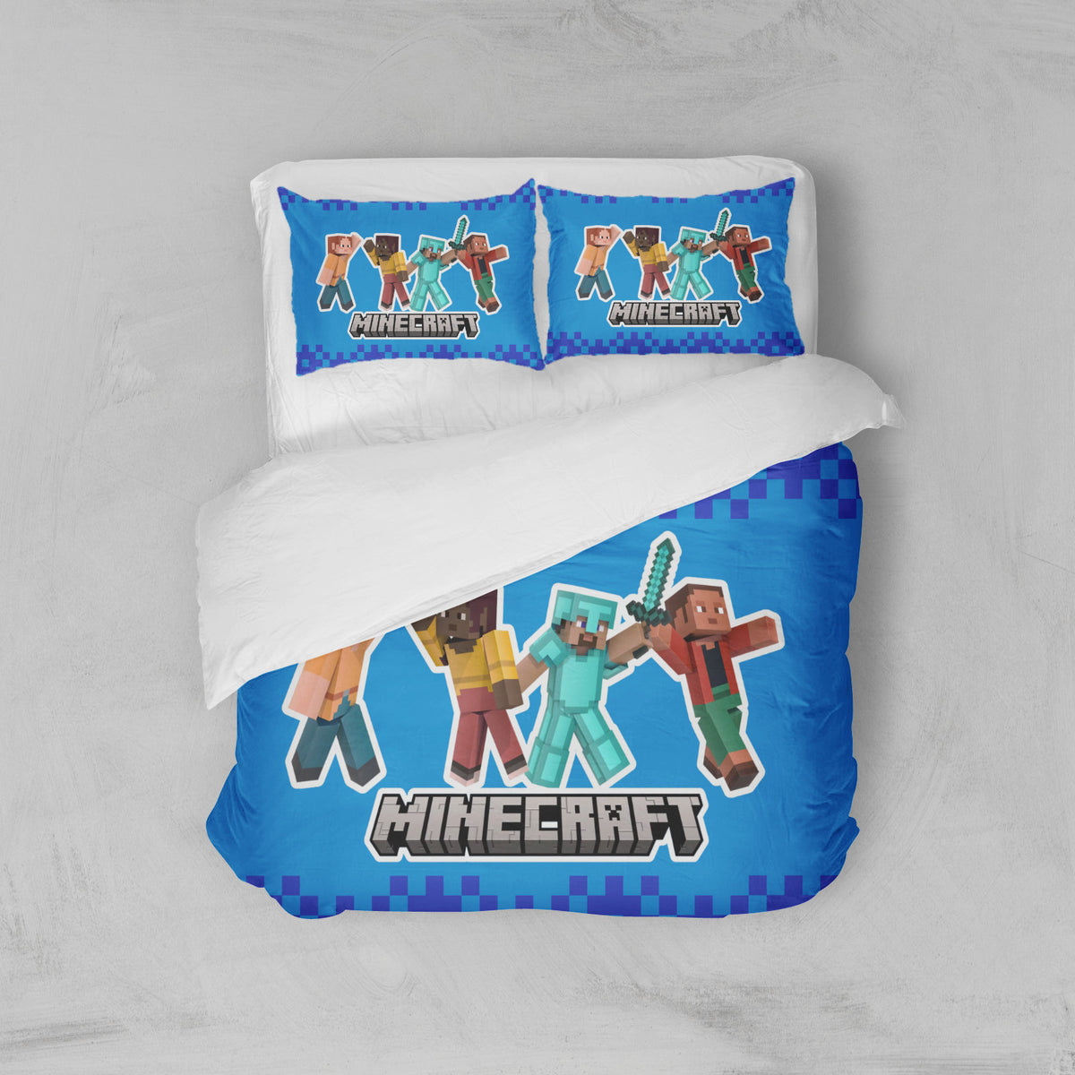 Housse de couette Minecraft