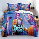 Housse De Couette Anime Demon Hunters - 3D - Taille 140x200 Cm Ou Plus - Polyester Doux - 6