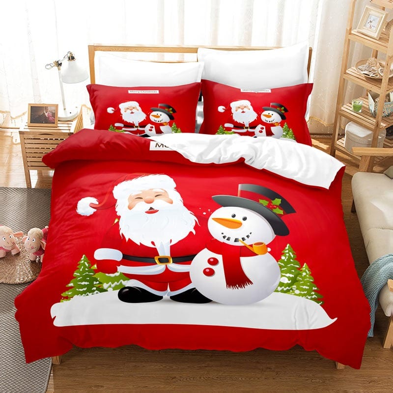 Housse de Couette Décor Noël