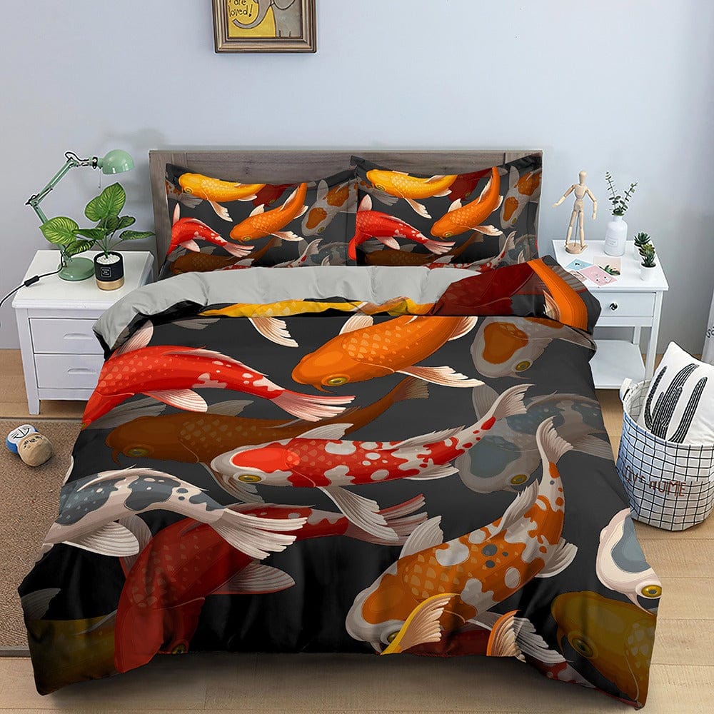 Housse de Couette Motif Poisson | Housse de Lit