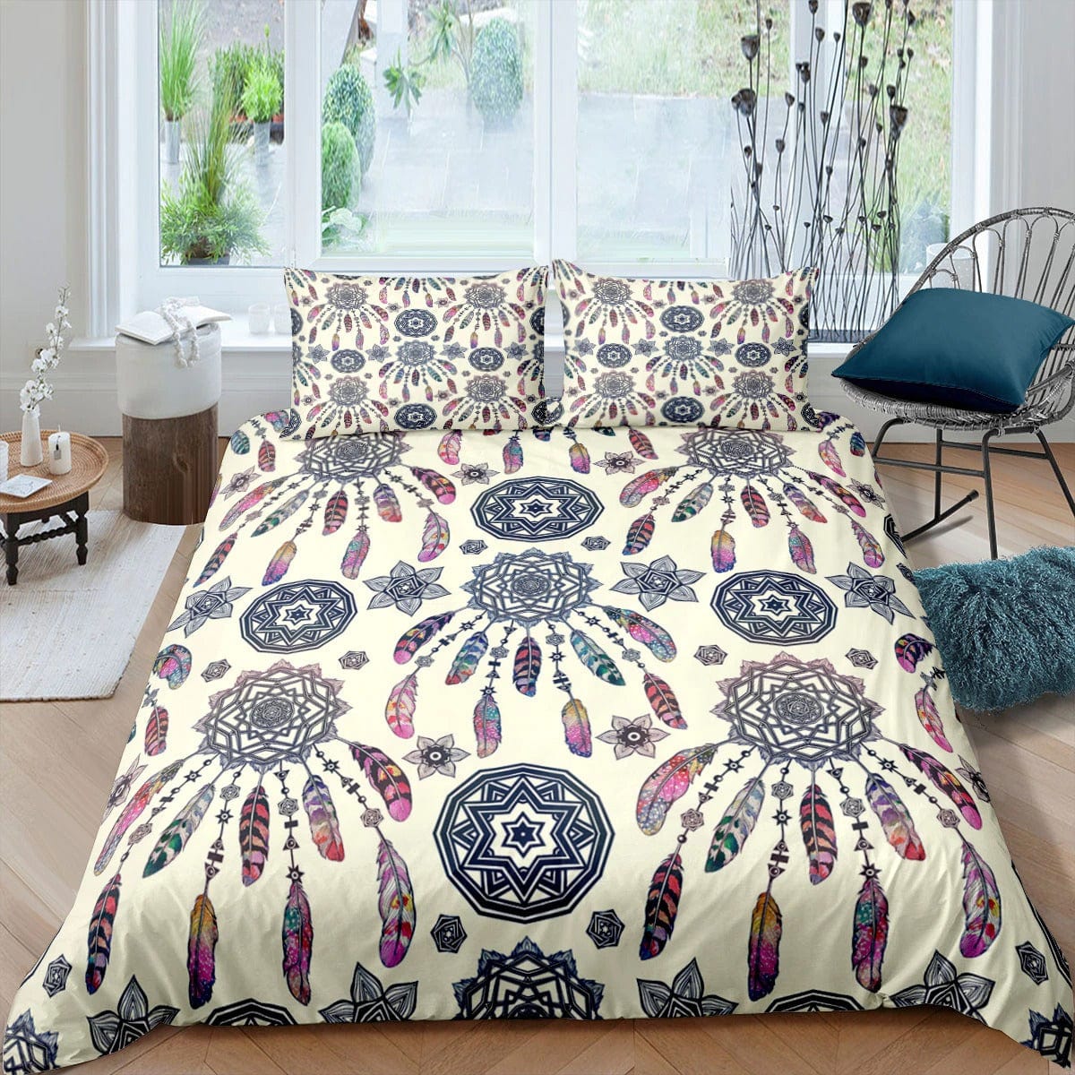 Housse de Couette 200x200 Attrape Rêve