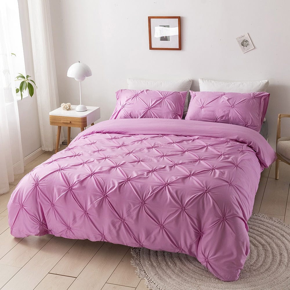 Housse de Couette 200x200 Rose