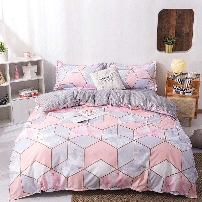 Housse de Couette Ado Grise