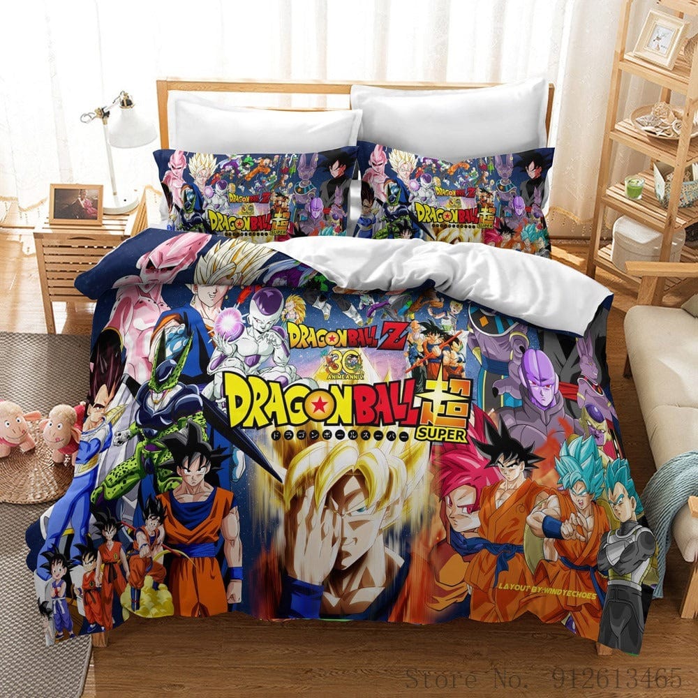 Housse de Couette Dragon Ball Z Super