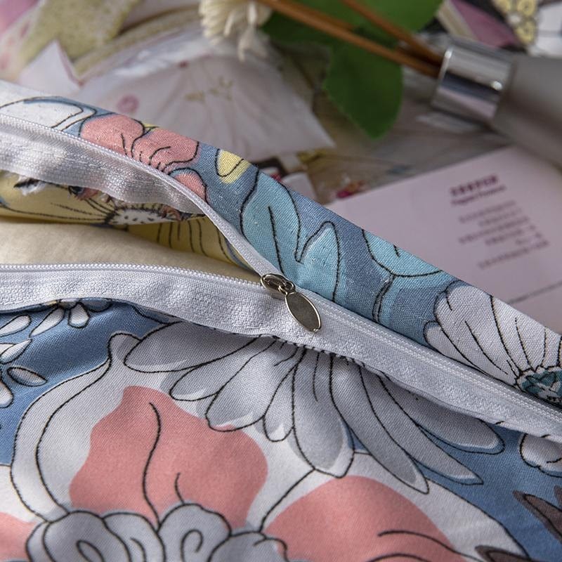 Housse de Couette Fleurie Vintage