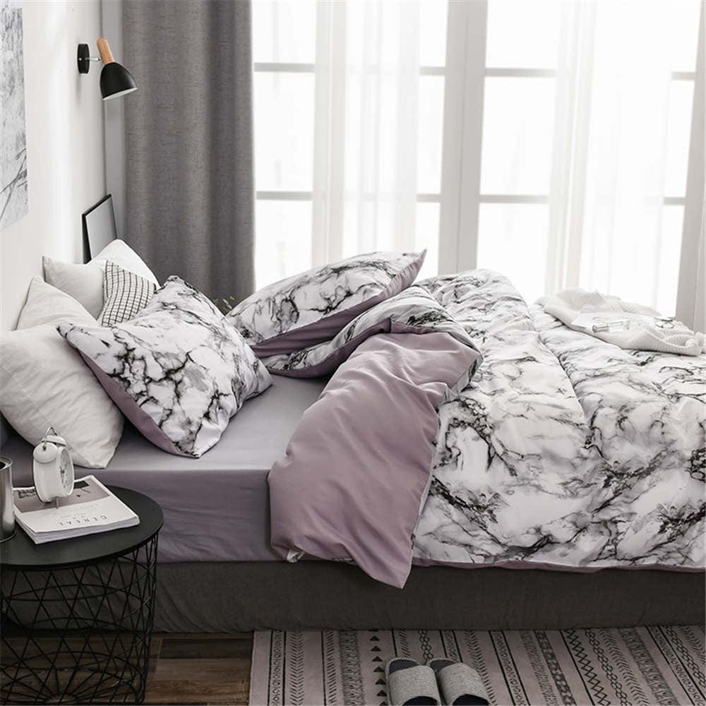 Housse de Couette Marbre