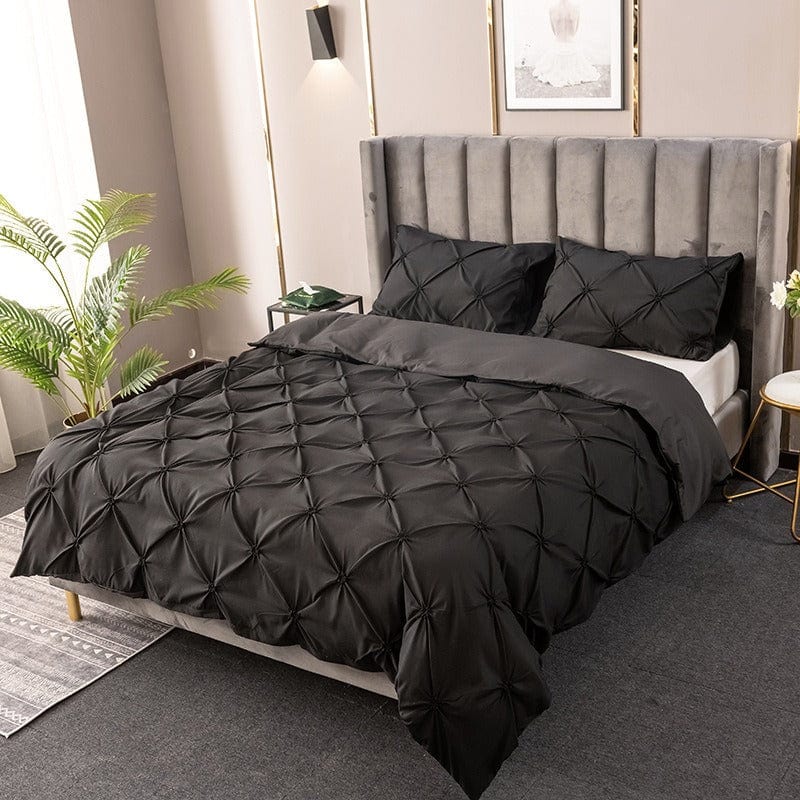 Housse de Couette Noir 220x240