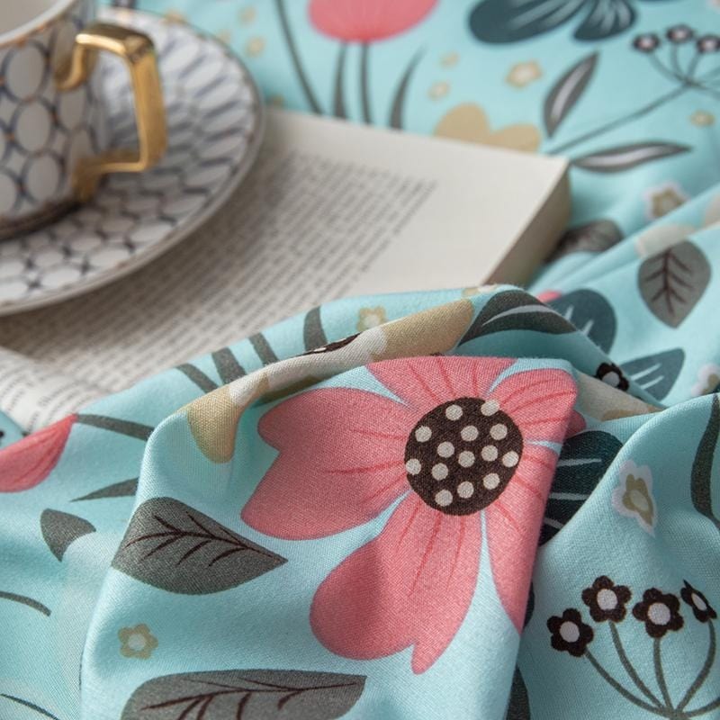 Housse de Couette Petites Fleurs Roses