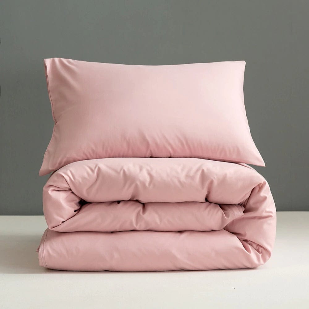 Housse de Couette Rose Pale