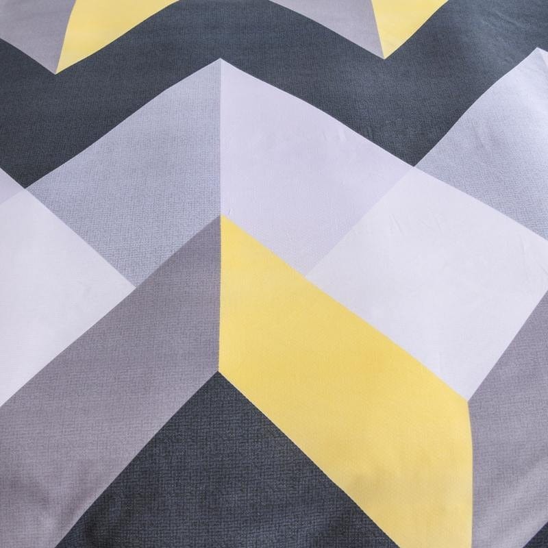 Housse de Couette Scandinave Jaune
