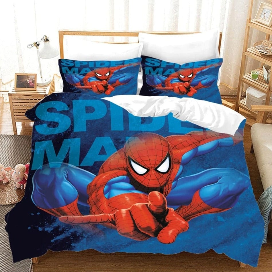 Spiderman - Couette imprimée Enfant - Couvre lit - Couvre-lit