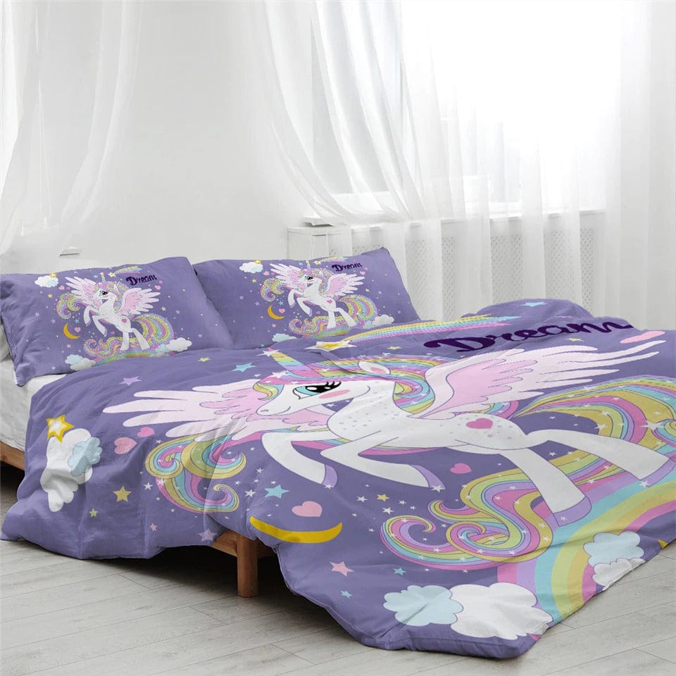 Parure de Couette Licorne