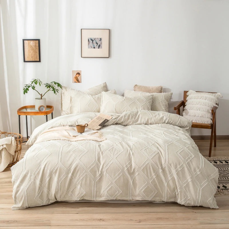 Housse de Couette Beige