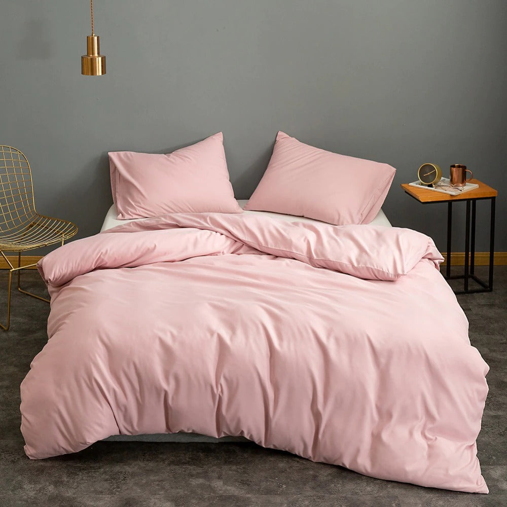 Housse de Couette Rose | Housse de Lit