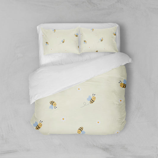 Housse de couette abeille