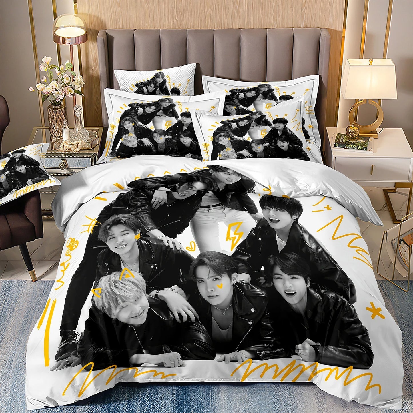 Housse de couette BTS 2 personnes