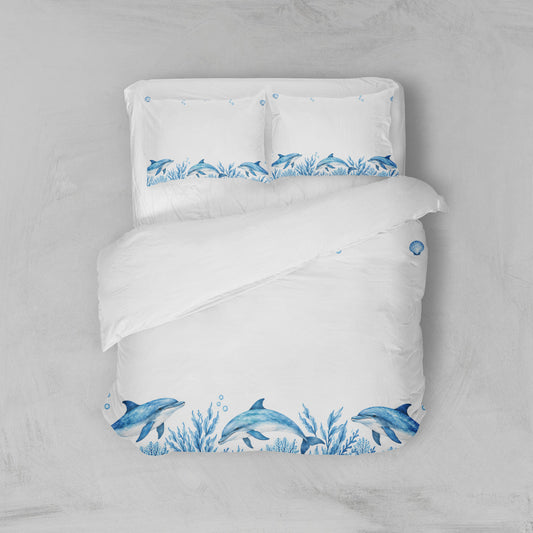 Housse de couette dauphin