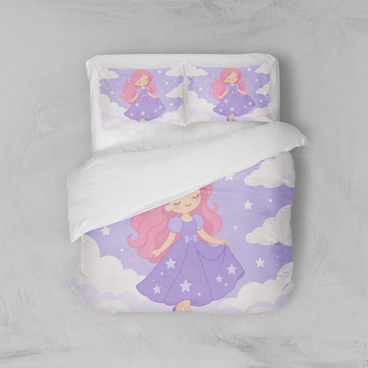 Housse de couette enfant princesse