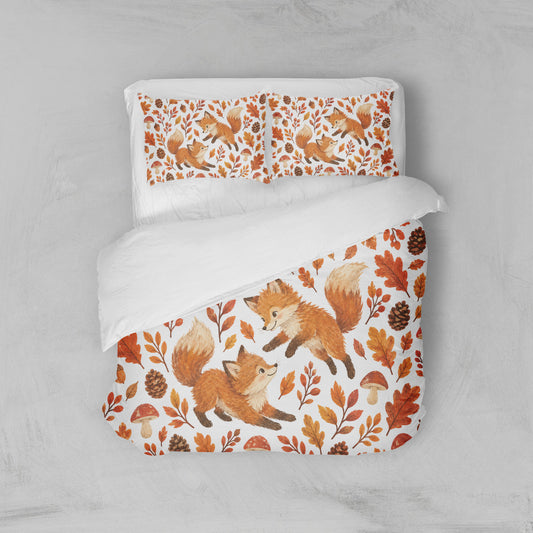 Housse de couette enfant renard