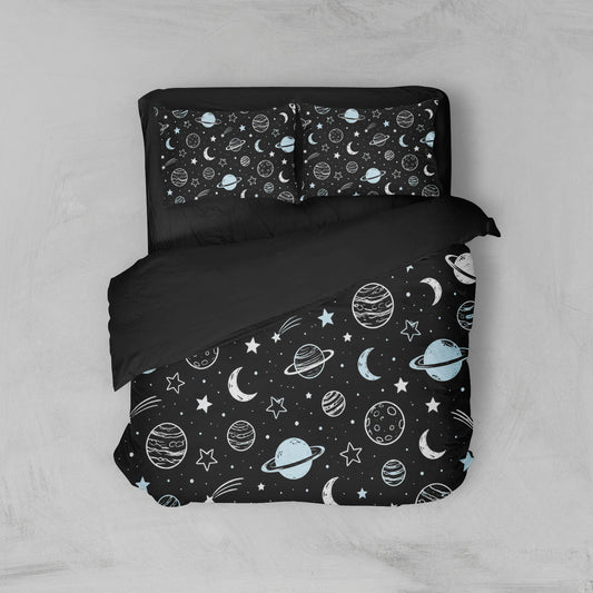 Housse de couette espace