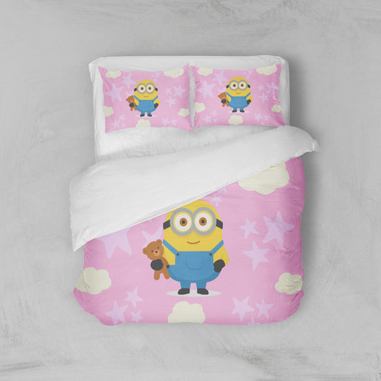 Housse de couette Minions fille