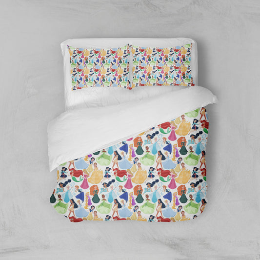 Housse de couette princesses Disney