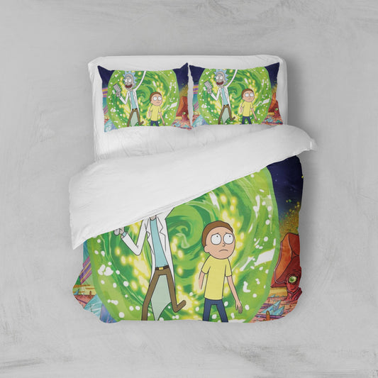 Housse de couette Rick et Morty