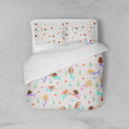 Housse de couette Sirène