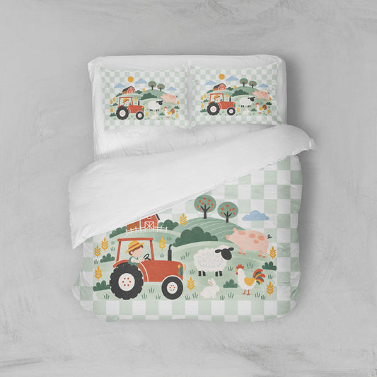 Housse de couette tracteur