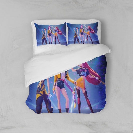 Housse de couette Kpop Demon Hunters