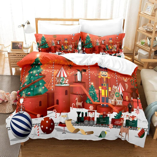Housse de Couette Noël 1 Personne
