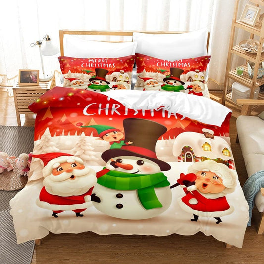 Housse de Couette Noël 2 Personnes