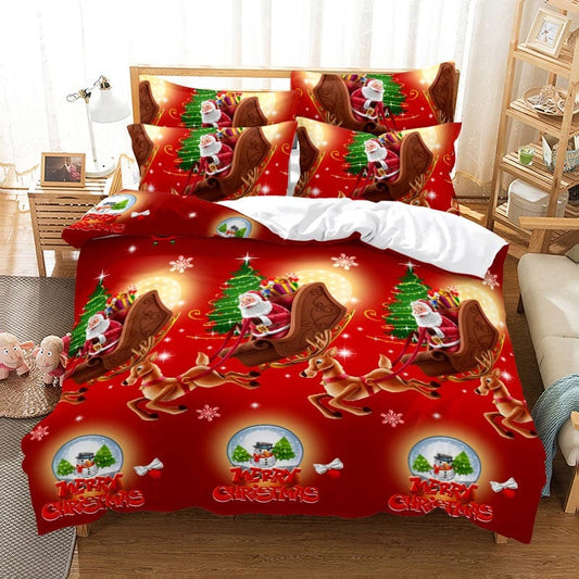 Housse de Couette Thème Noël