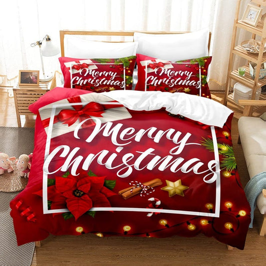 Housse de Couette Déco Noël