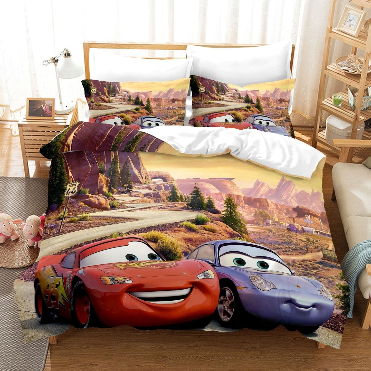 Parure Housse de Couette Cars 200x200