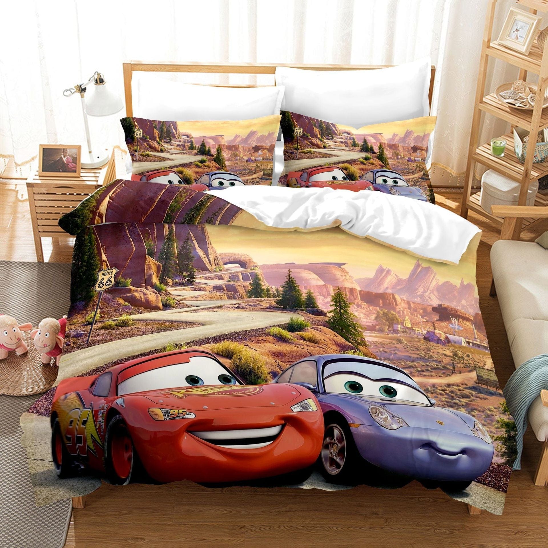 Parure Housse de Couette Cars 200x200