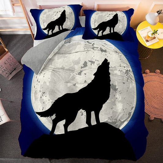 Housse de Couette Motif Loup
