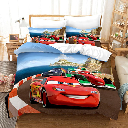Housse de Couette 2 Personnes Cars
