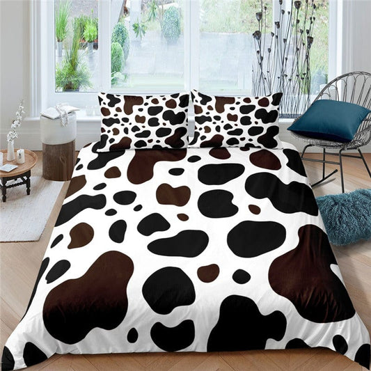Housse de Couette Imprimé Vache