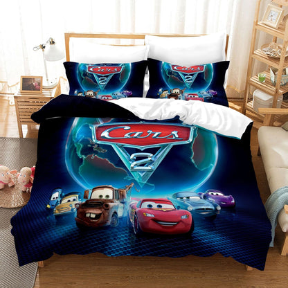Housse de Couette Cars Bleu