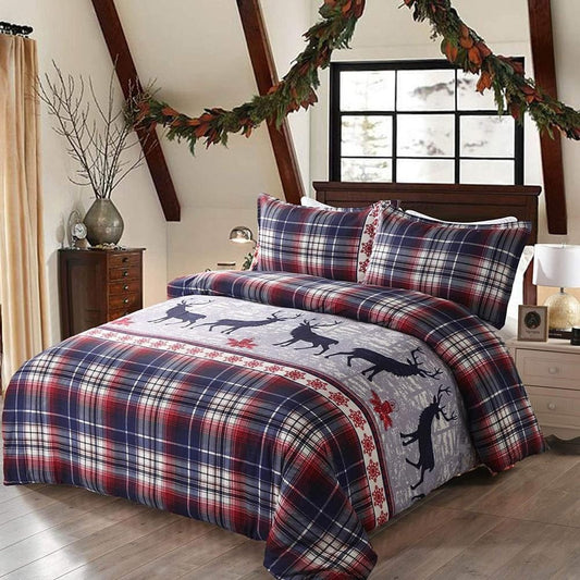 Housse de Couette Style Chalet