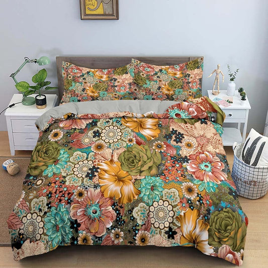 Housse de Couette Style Vintage