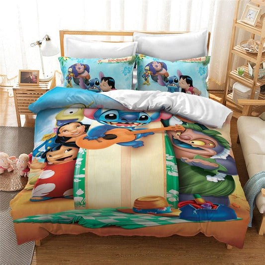 Housse de Couette Lilo et Stitch 2 Personnes