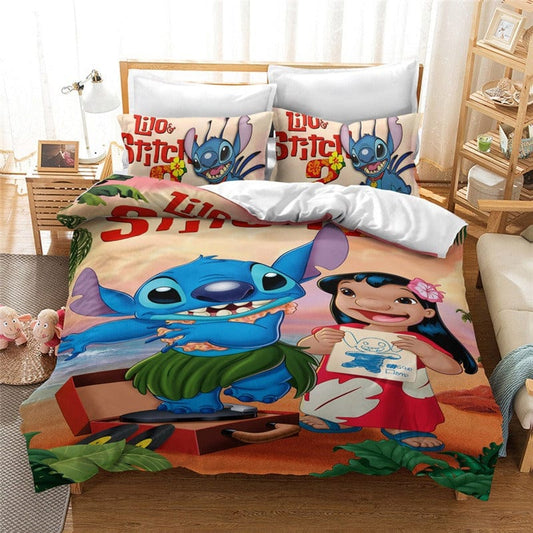 Housse de Couette Lilo et Stitch 1 Personne