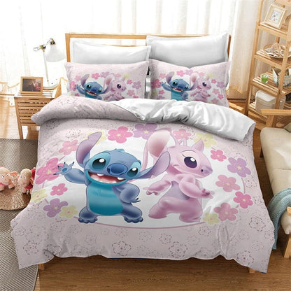 Housse de Couette Stitch et Angel