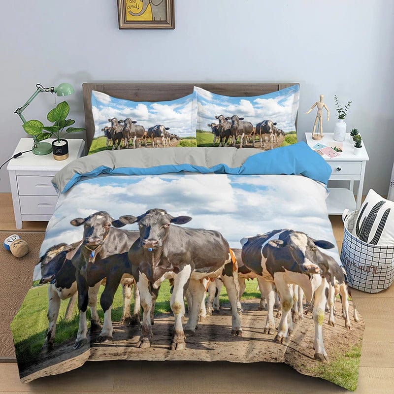 Housse de Couette Vache 220x240