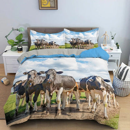 Housse de Couette Vache 220x240