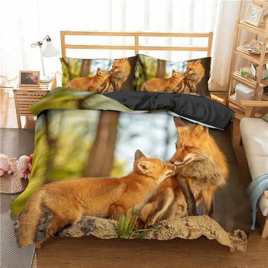 Housse de Couette Renard 220x240