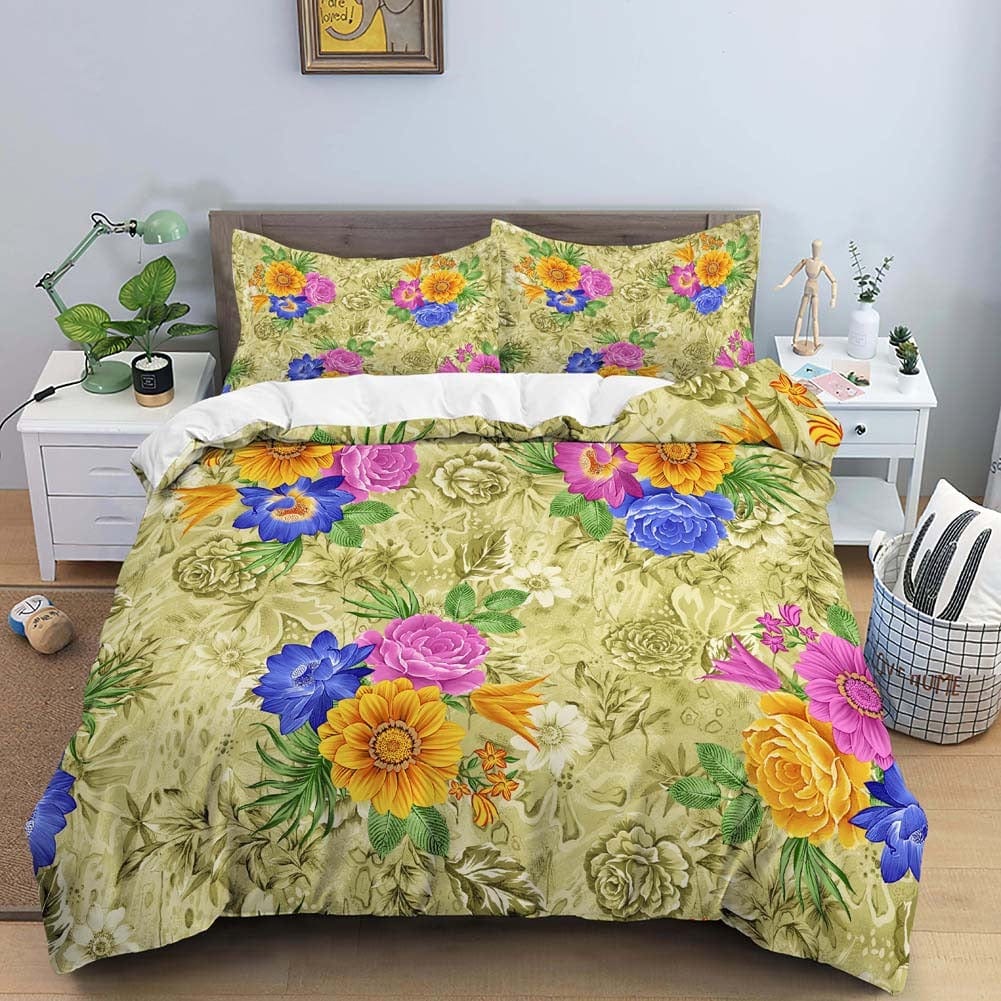 Housse de Couette Motif Vintage